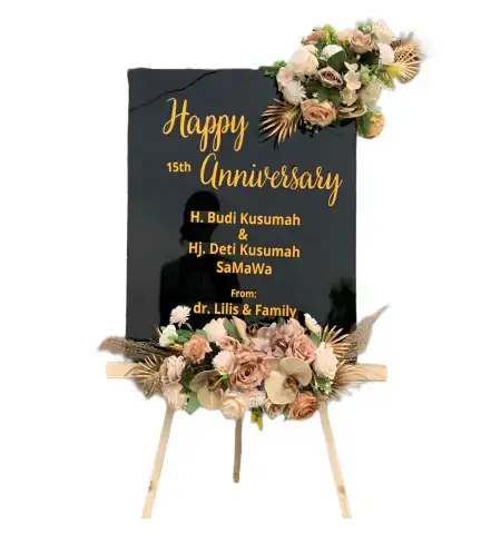 Papan Bunga Akrilik Pogung