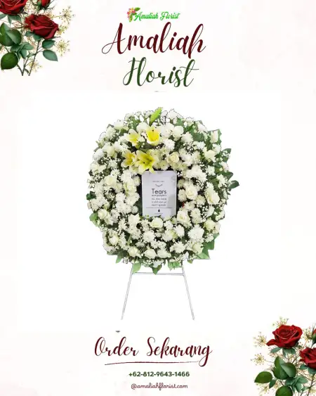 Krans Bunga Duka Pogung